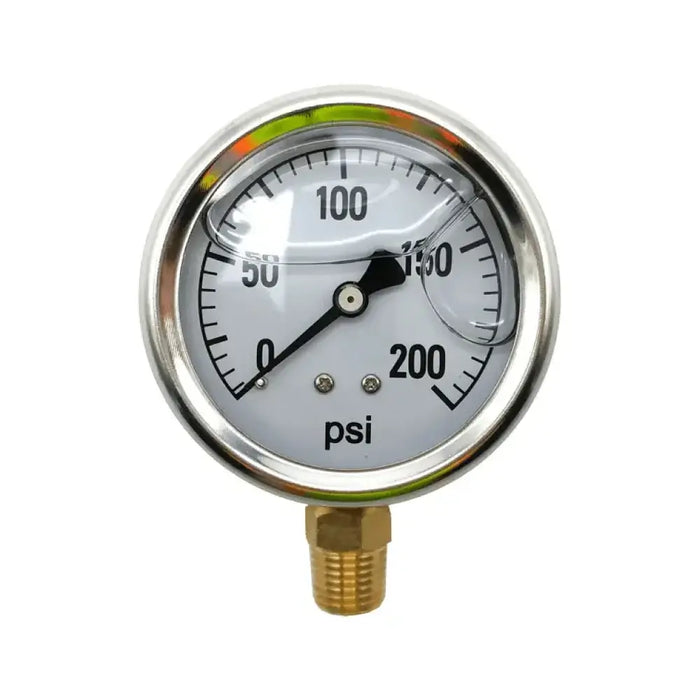 Stainless Steel Glycerin Pressure Gauge
