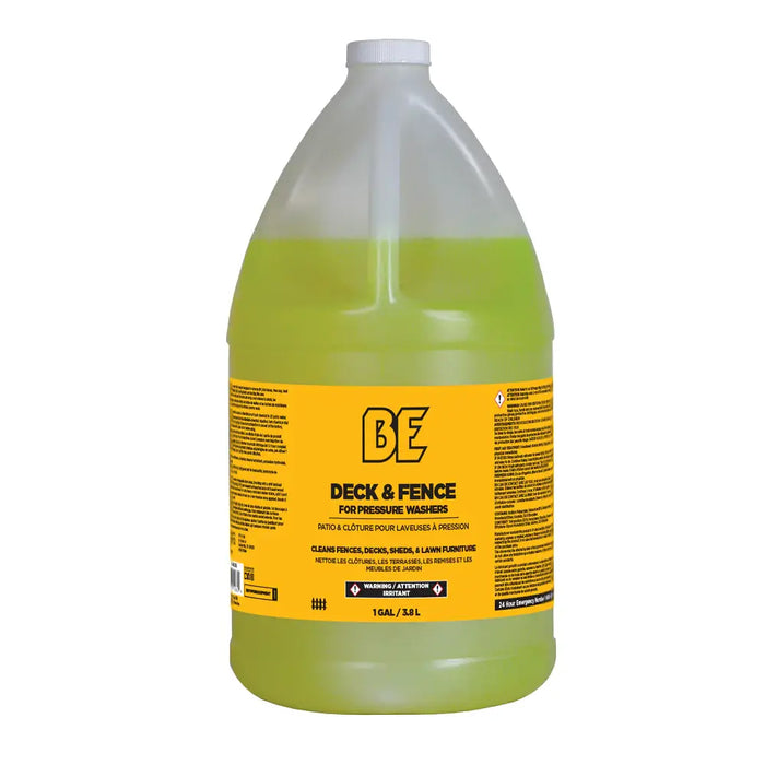 Pressure Washer Deck and Fence Detergent – 1 Gallon (4 Pack)