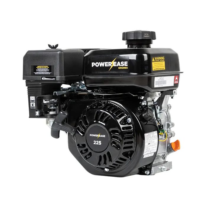 Powerease R225 Engine – 223cc, 6.03 HP, 3/4" Horizontal Shaft
