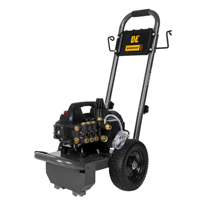 BE Power 1,100 PSI 2.0 GPM Electric Pressure Washer – Baldor Motor, AR Triplex Pump (PE-1115EW1A)