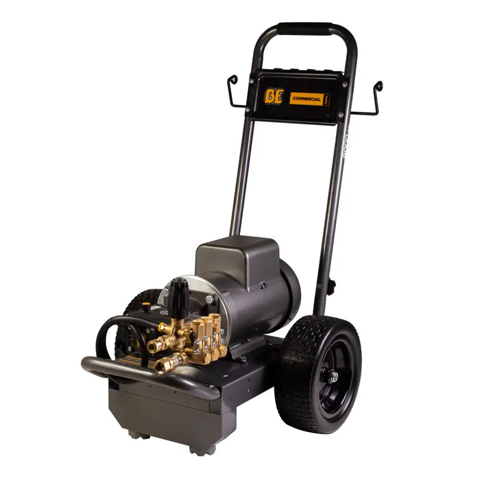 BE Power 2,000 PSI 3.5 GPM Electric Pressure Washer – Baldor Motor, AR Triplex Pump (B205EA)