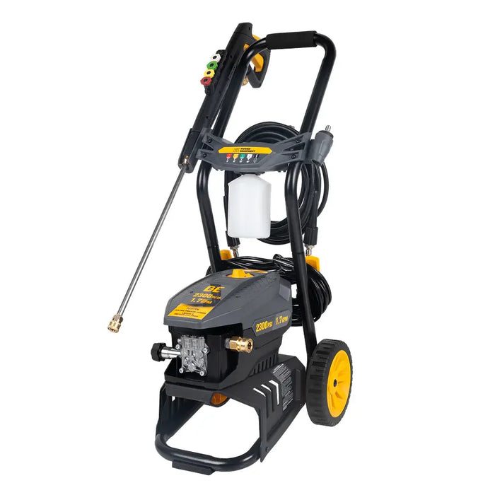 BE Power 2,300 PSI 1.7 GPM Electric Pressure Washer – AR Axial Pump (P2317EN)