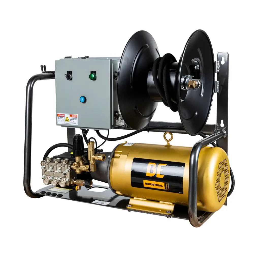 BE Power 3,200 PSI 4.0 GPM Wall Mount Electric Pressure Washer – 10 HP ...