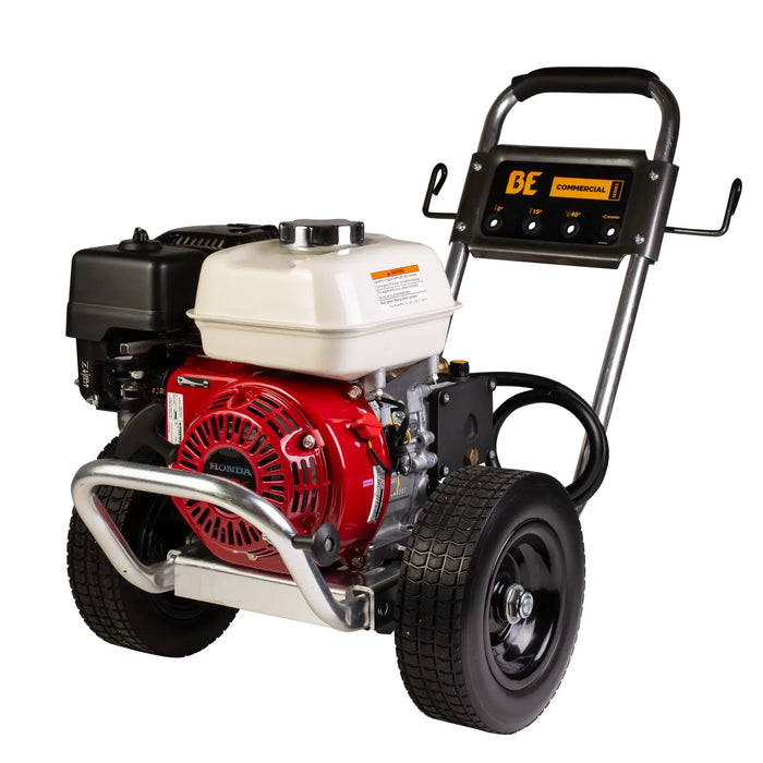 BE Power 3,100 PSI 3.1 GPM Gas Pressure Washer – Cold Water (B3165HAAS)