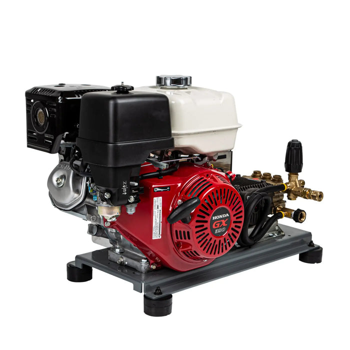 BE Power 3,200 PSI 5.2 GPM Truck Mount Gas Pressure Washer – Cold Water (B3213HTBCS)