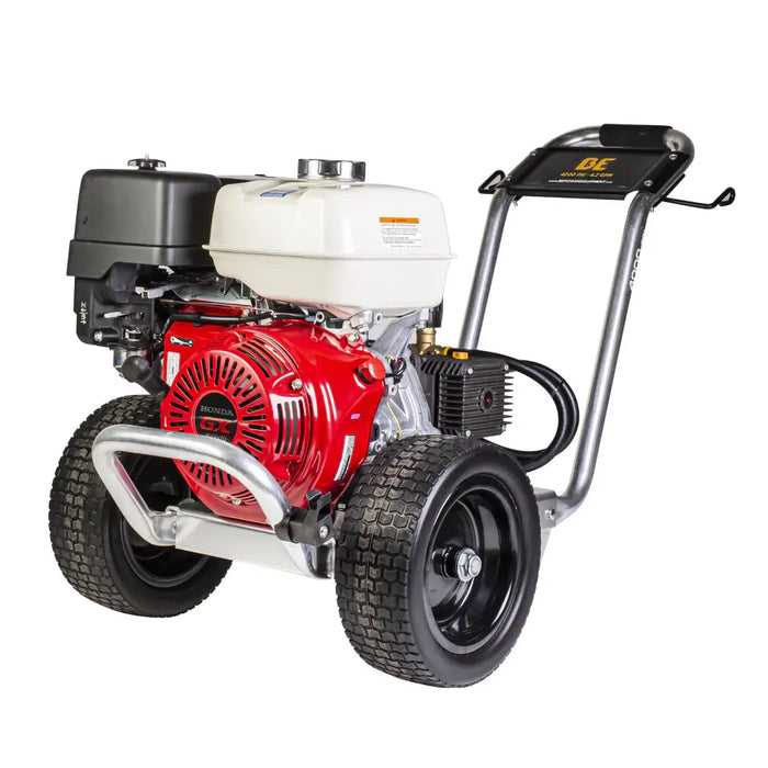 BE Power 4,200 PSI 4.2 GPM Gas Pressure Washer – Cold Water (B4213HACS)