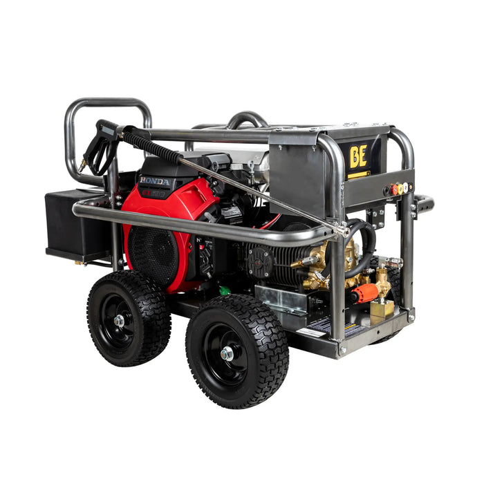 BE Power 5,000 PSI 5.0 GPM Gas Pressure Washer – Cold Water (PE-5024HWEBCOM)