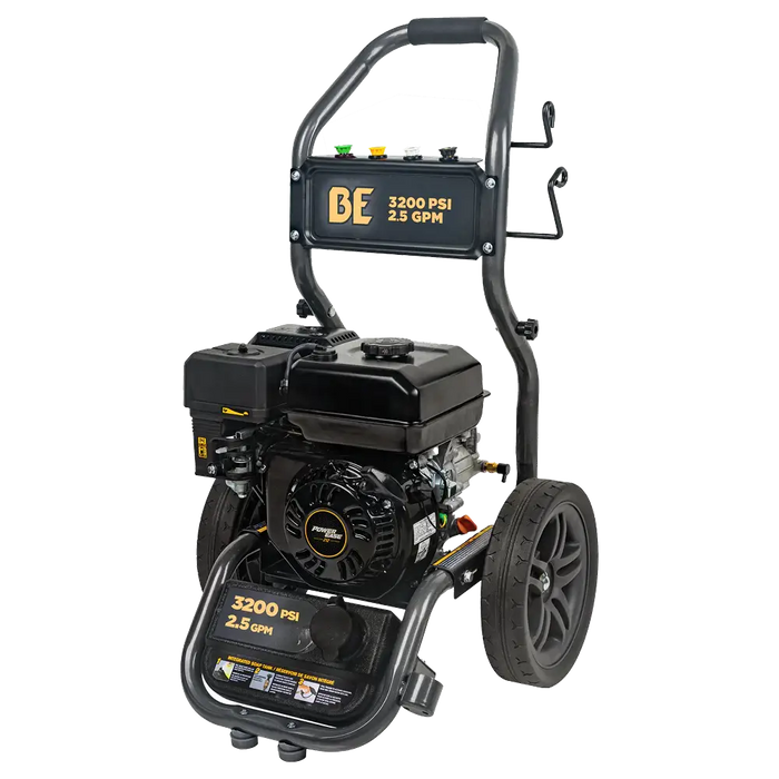 BE Power 3,200 PSI Cold Water Gas Pressure Washer, 2.5 GPM (BE327PX)