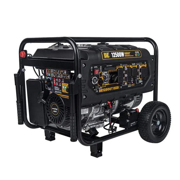 BE Power 12,500 W Tri-Fuel Inverter Generator – BE12500T