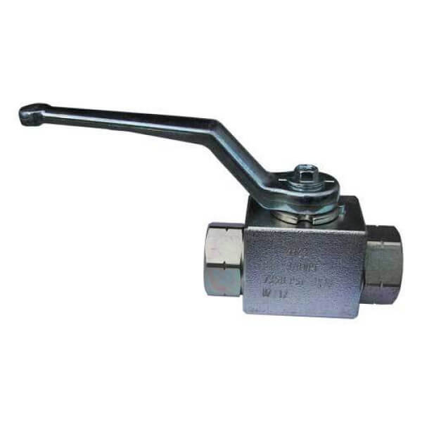 BKH-38-NPT-1123 Plated Steel Ball Valve with Handle – 7350 PSI
