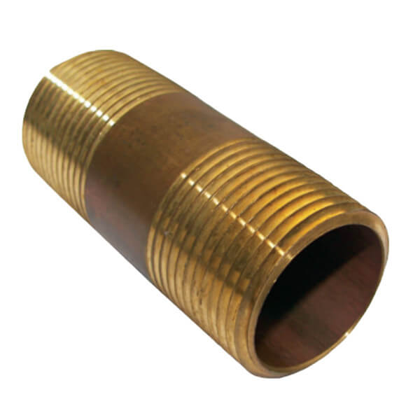 BR40-1x3 Brass Pipe Nipple – 1" x 3"