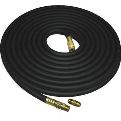 50' Starter Breathing Hose Kit – Blast Helmet Air Supply Hose – Abrasive Blasting PPE
