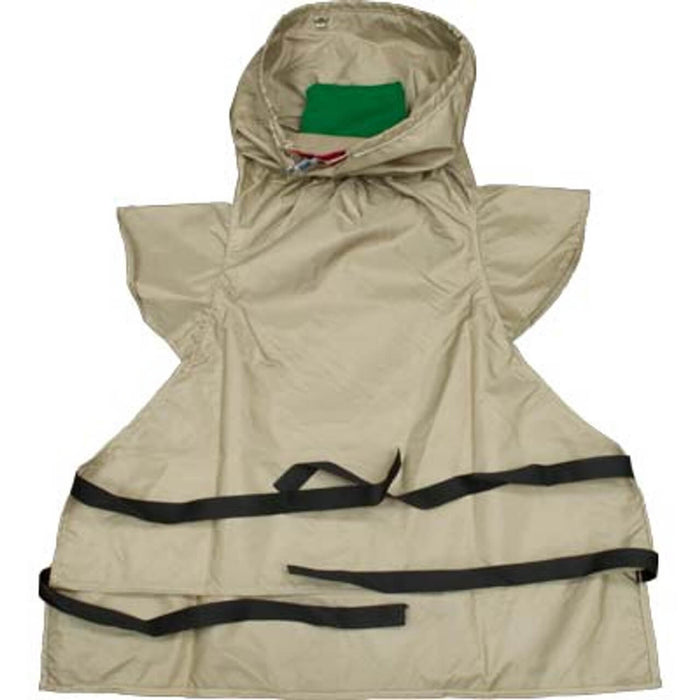 Bullard 88VX Cape – 38″ Golden Gate, Cap Sleeves, Cinch Straps, Nylon, Tan, Type CE