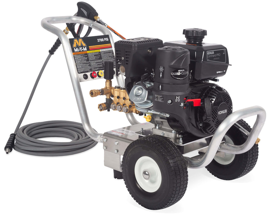 Mi-T-M CA Aluminum Series Cold Water Pressure Washer – CA-2703-1MMK, Gasoline Direct Drive