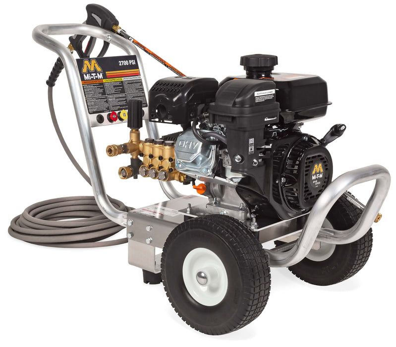 Mi-T-M CA Aluminum Series Cold Water Pressure Washer – CA-2703-1MMM, Gasoline Direct Drive