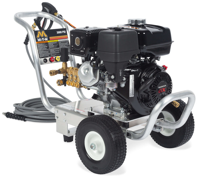 Mi-T-M CA Aluminum Series Cold Water Pressure Washer – CA-3003-1MAH, Gasoline Direct Drive