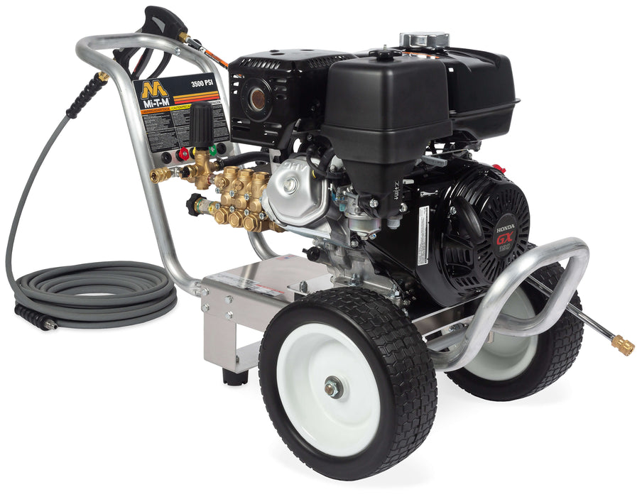 Mi-T-M CA Aluminum Series Cold Water Pressure Washer – CA-3504-1MGH, Gasoline Direct Drive