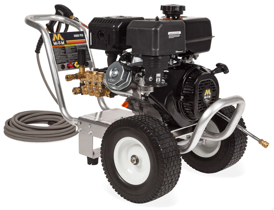Mi-T-M CA Aluminum Series Cold Water Pressure Washer – CA-4004-1MAM, Gasoline Direct Drive
