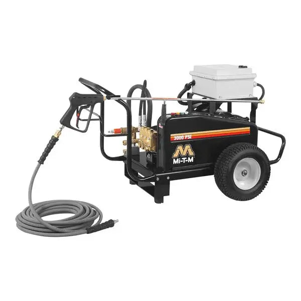 Mi-T-M CW Premium Series Cold Water Pressure Washer – CW-3005-0ME1, Electric Belt Drive
