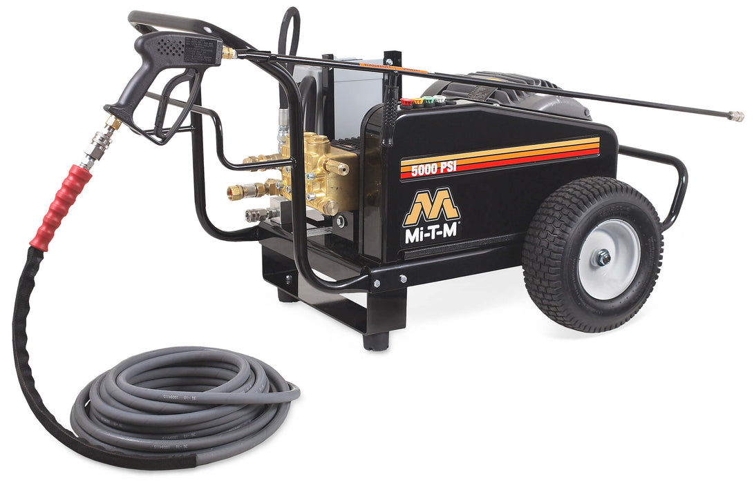 Mi-T-M CW Premium Series Cold Water Pressure Washer – CW-5004-0ME4, Electric Belt Drive