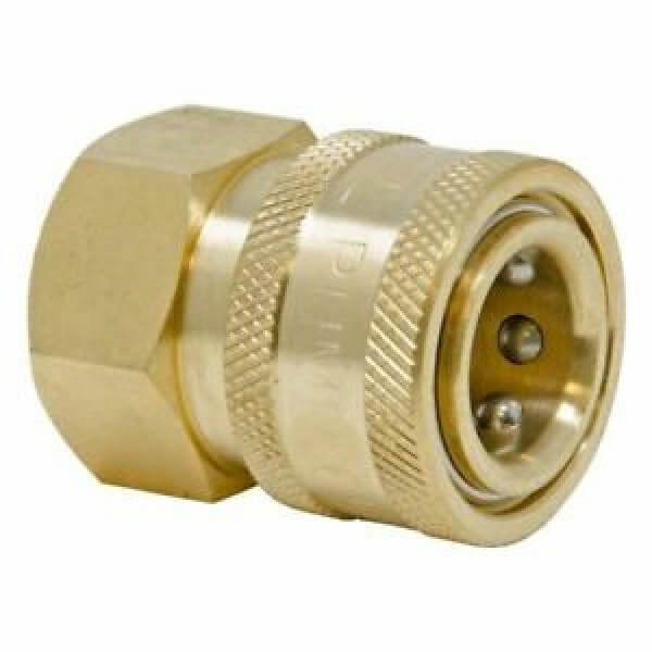 Pressure-Pro D10001 QC Socket – Brass – 1/4" FPT – OEM Replacement Part