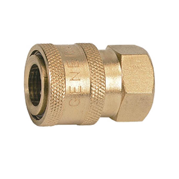 Pressure-Pro D10003 QC Socket – Brass – 3/8" FPR – OEM Replacement Part