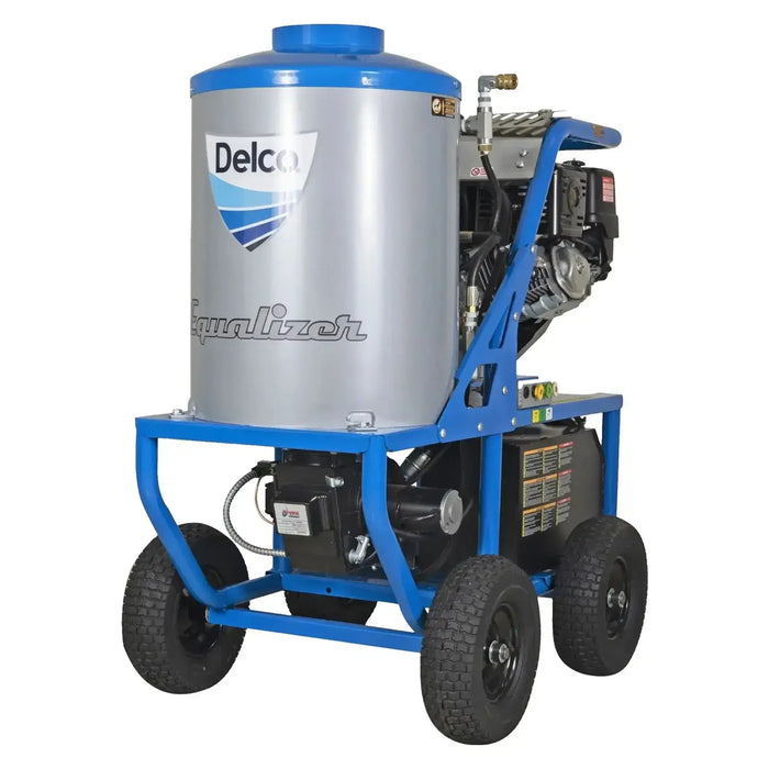 Delco Equalizer Series Hot Water Pressure Washer 3000 PSI 4.0 GPM Honda GX390