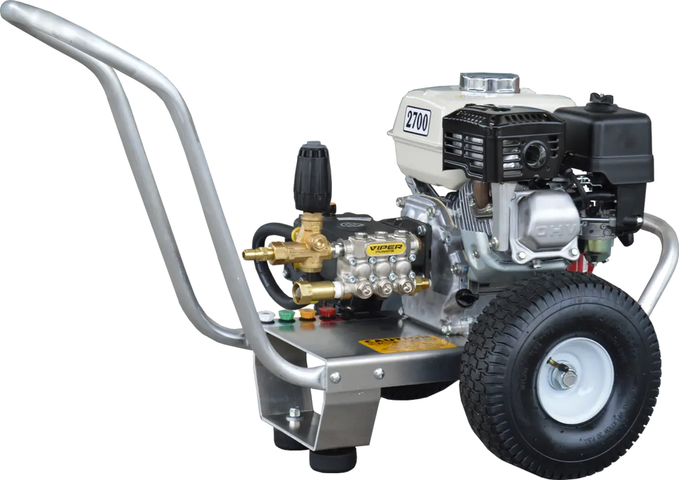 Pressure-Pro 3 GPM 2700 PSI Direct Drive Gas Pressure Washer – Viper Pump (E3027HV)