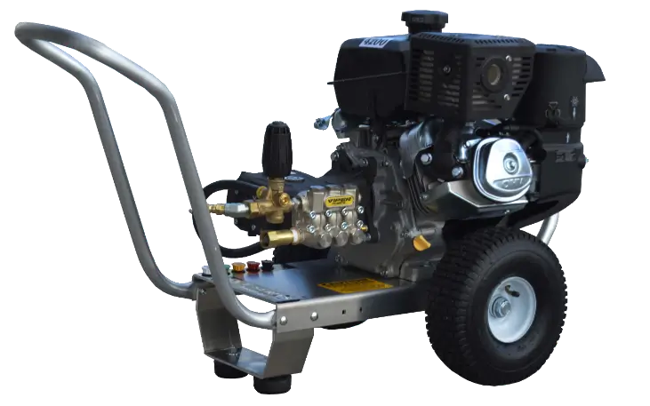 Pressure-Pro E4042KV-20 Eagle II Pressure Washer – 4.0 GPM @ 4200 PSI, Kohler Gas Engine, Viper Pump, Cold Water