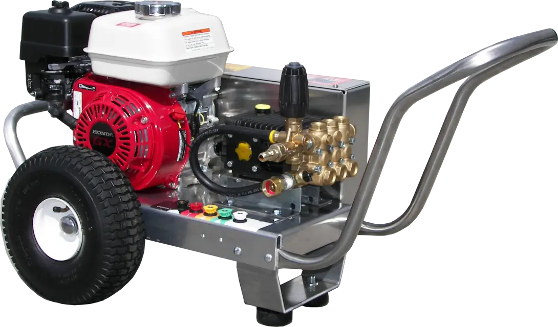 Pressure-Pro EB3025HG Pressure Washer – 3.0 GPM @ 2500 PSI, Honda GX200 Gas Engine, GP EZ2536S Pump