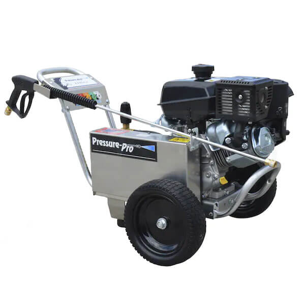 Pressure-Pro Eagle II Series Cold Water Pressure Washer – 4000 PSI, Kohler Gas Engine, General Pump, Belt Drive, Aluminum Frame