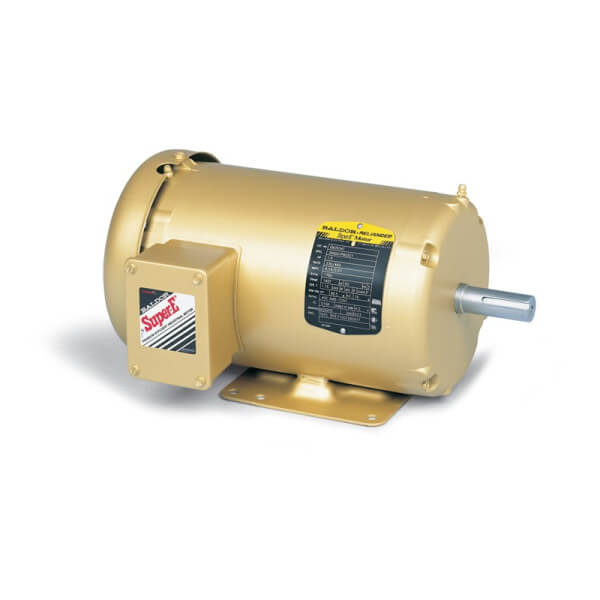 Baldor EM3613T Electric Motor – 5 HP – 3 Phase – OEM Replacement Part