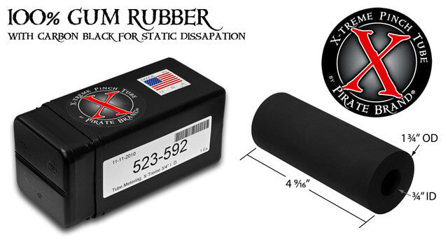 3/4" I.D. X-Treme Duty™ Metering Tube – Heavy-Duty Abrasive Flow Component