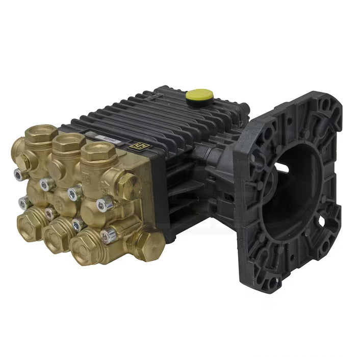 EZ3040G Triplex Pressure Washer Pump – 4.0 GPM @ 3000 PSI, 3400 RPM, 1″ Hollow Shaft