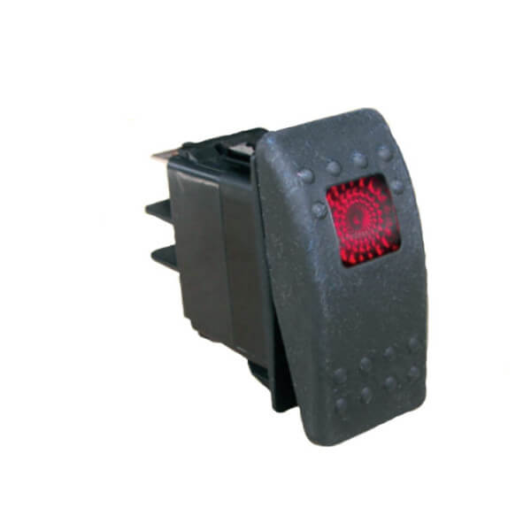 Pressure Pro Lighted Rocker Switch – 115V – Red Lens – OEM Replacement Part – F04-00700