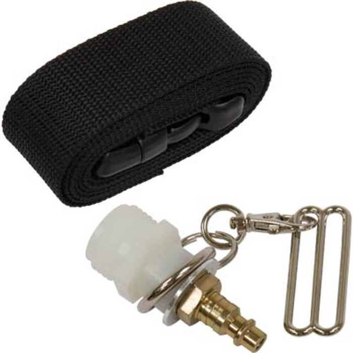 Bullard F30 Constant Flow Quick-Disconnect Nipple – 1/4″ Industrial Interchange (Includes Belt)