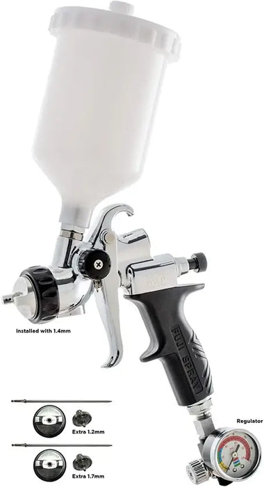 Fuji Spray LX-20 Gravity Spray Gun – 1.4mm w/ 600cc Cup & Kit