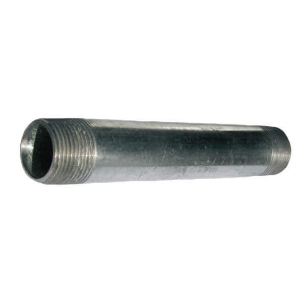 G40-34x6 Galvanized Pipe Nipple – 3/4" x 6"