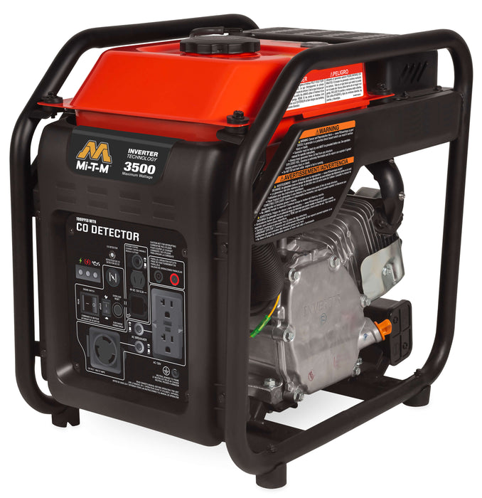 Mi-T-M 3,500-Watt Gasoline Inverter Generator – Model GEN-3500-IMM1