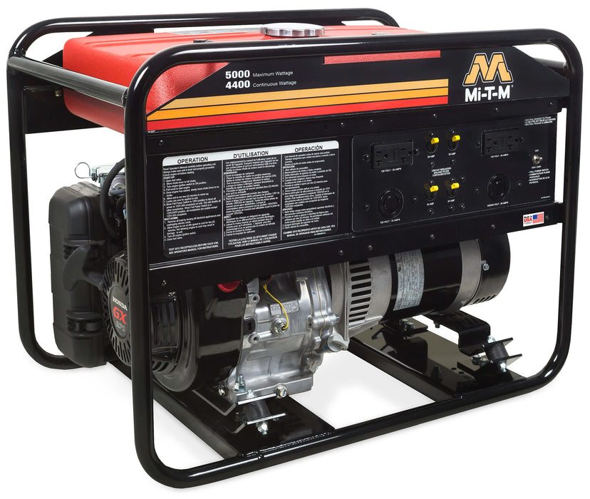 Mi-T-M 5,000-Watt Gasoline Generator – Model GEN-5000-0MH0
