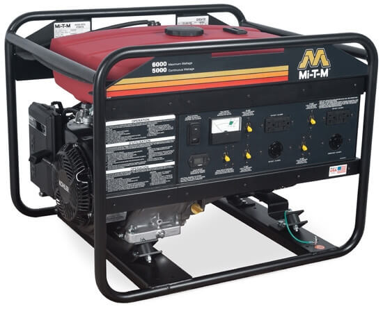 Mi-T-M 6,000-Watt Gasoline Generator – Model GEN-6000-0MK0