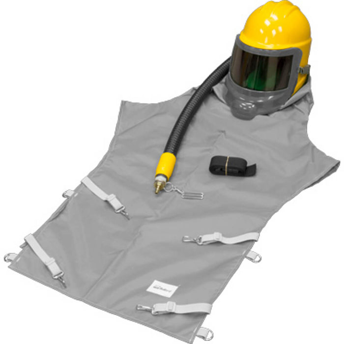 Bullard GenVX (GVX) Compressed Air Respirator – Type CE, 38″ Cape (38VX), F30 Constant Flow, 1/4″ Industrial Interchange
