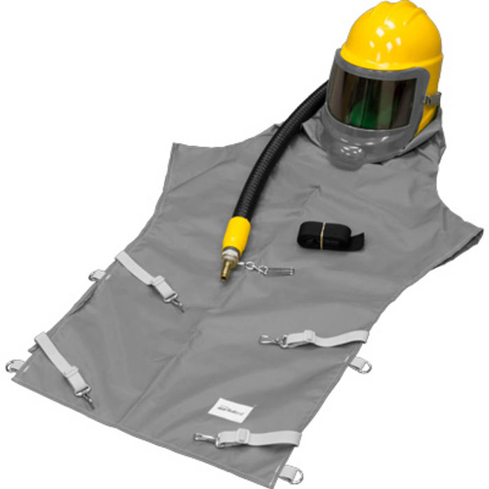 Bullard GenVX (GVX) Free Air Pump Respirator – Type CE, 38″ Cape (38VX), F35 Constant Flow, 1/2″ Industrial Interchange