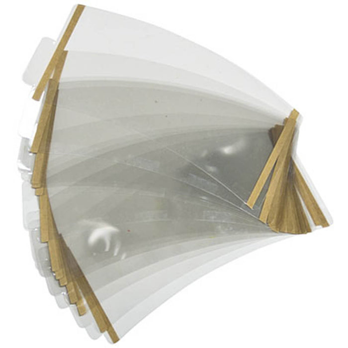 Bullard GENVX (GVX) Mylar Lens Covers – .003" Clear Adhesive-Backed Protective Covers (25 Pack), Type CE