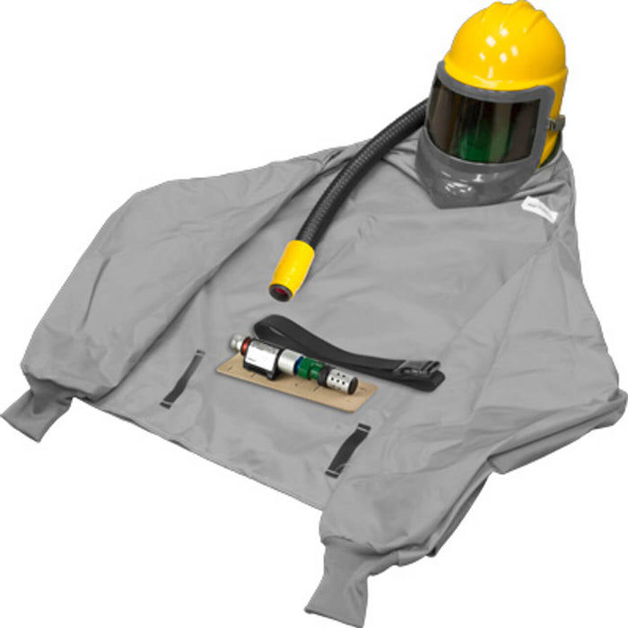 Bullard GenVX (GVX) Compressed Air Respirator – Type CE, 38″ Parka (PKVX), HC2400 Hot/Cold Tube, 1/4″ Industrial Interchange