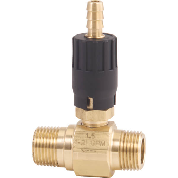 GP 100824 Adjustable Downstream Chemical Injector – 1.8mm Brass