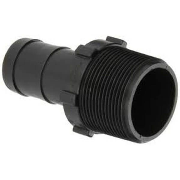 HB-150 Poly Hose Barb Fitting – 1-1/2" Pipe x 1-1/2" Barb