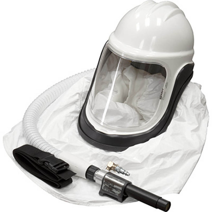 Bullard HMXi Type C Compressed Air Respirator – Tychem 2000 (QC) Shroud, AC1000 Cool Tube, 1/4" Industrial Interchange