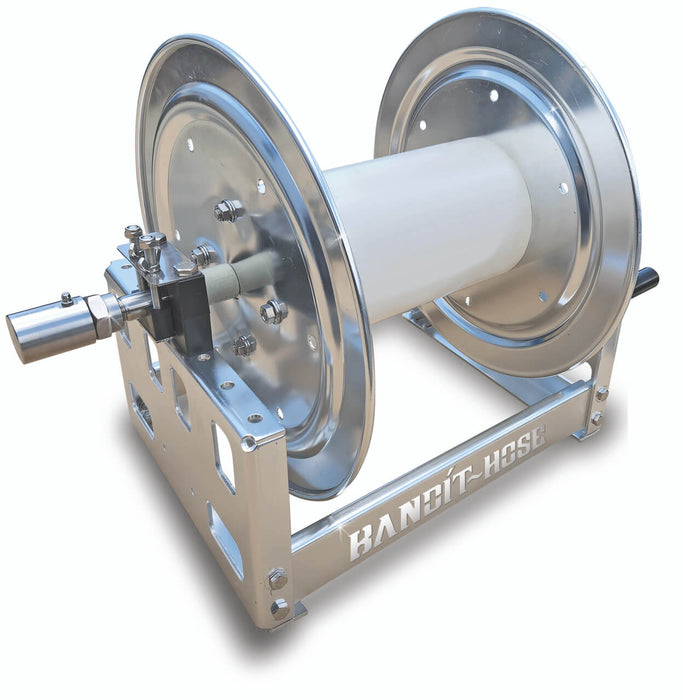 Bandit Aluminum Hose Reel with Stainless Steel Manifold 300' Capacity 12" Drum – OEM Replacement Part
