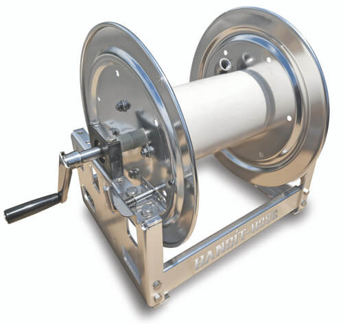 Bandit Aluminum Hose Reel with Stainless Steel Manifold 300' Capacity 12" Drum – OEM Replacement Part